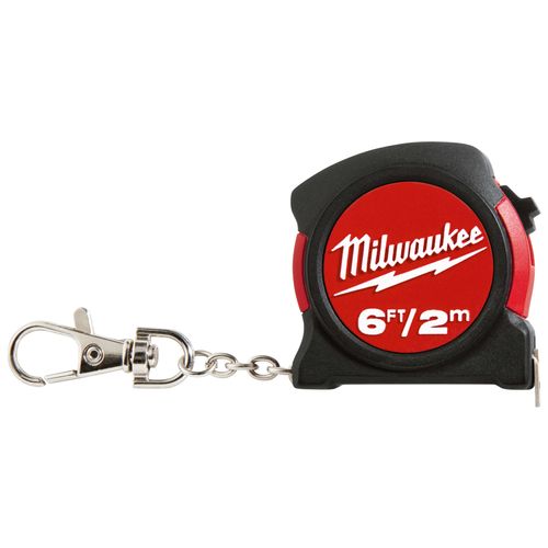 6 ft./2 m Keychain Tape Measure