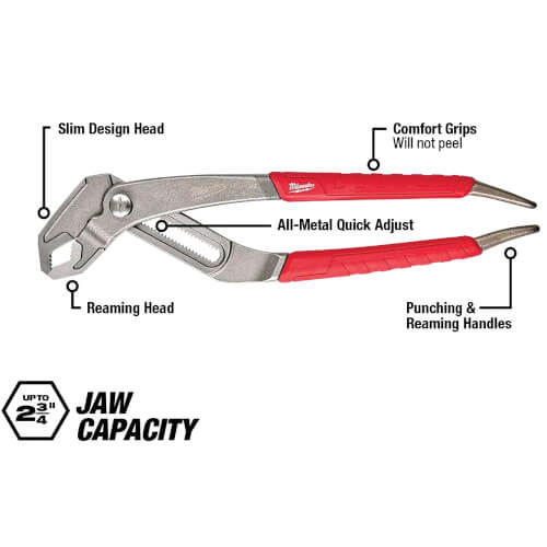 Main product image of 12" Hex Jaw Pliers Set