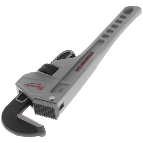 Main product image of 10" Aluminum Pipe Wrench
