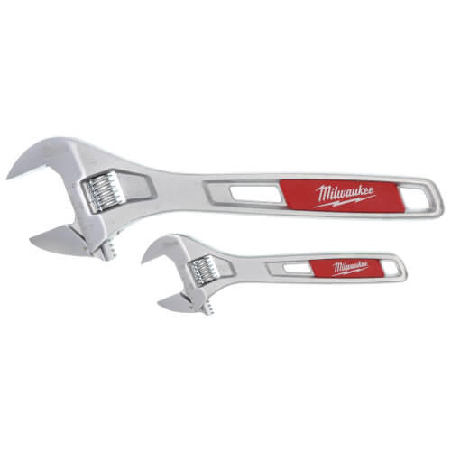 6" & 10" Adjustable Wrench Set (2 Pc.)