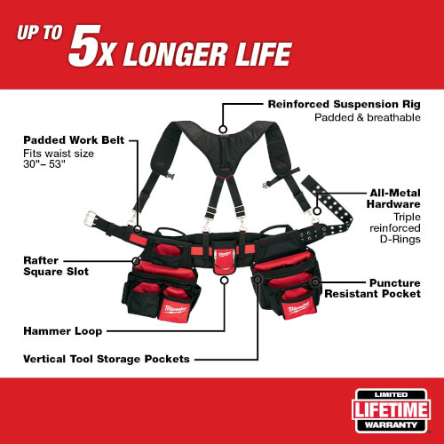 Main product image of Contractor Work Belt with Suspension Rig
