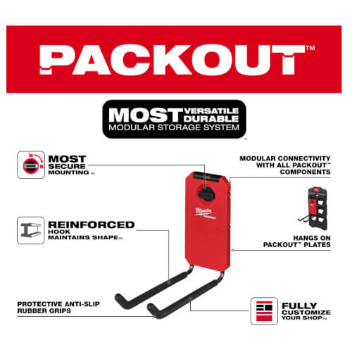 Main product image of PACKOUT 9" Straight Hook