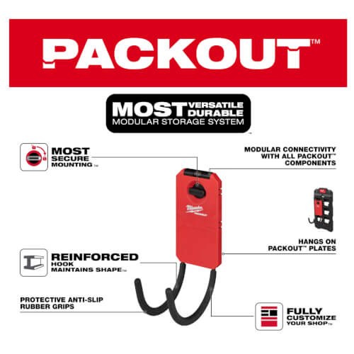 PACKOUT 6" Curved Hook