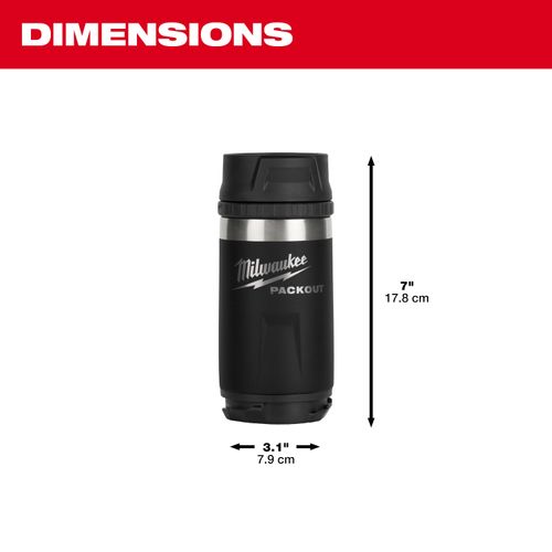 Main product image of PACKOUT 12 oz. Insulated Bottle with Sip Lid