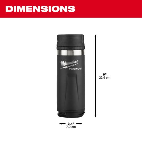 Main product image of PACKOUT 18 oz. Insulated Bottle with Sip Lid