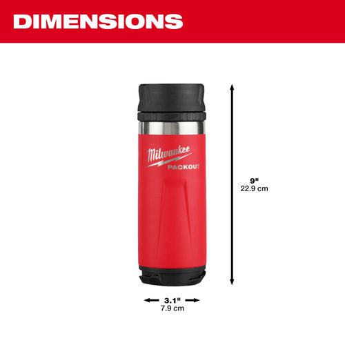 Main product image of PACKOUT 18 oz. Insulated Bottle with Sip Lid