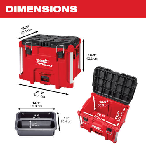 48-22-8429 - Milwaukee 48-22-8429 - PACKOUT XL Tool Box