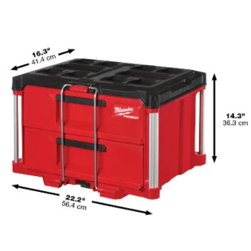 48-22-8442 - Milwaukee 48-22-8442 - PACKOUT 2-Drawer Tool Box