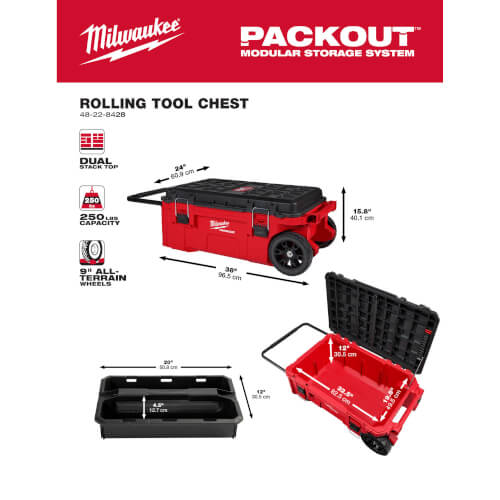 Main product image of PACKOUT Multi-Depth 3-Drawer Tool Box
