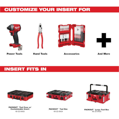 Main product image of PACKOUT Customizable Foam Insert