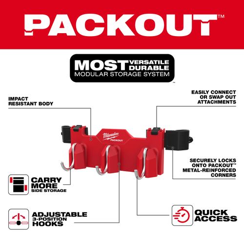 Main product image of PACKOUT Tool Box 3-Hook Attachment