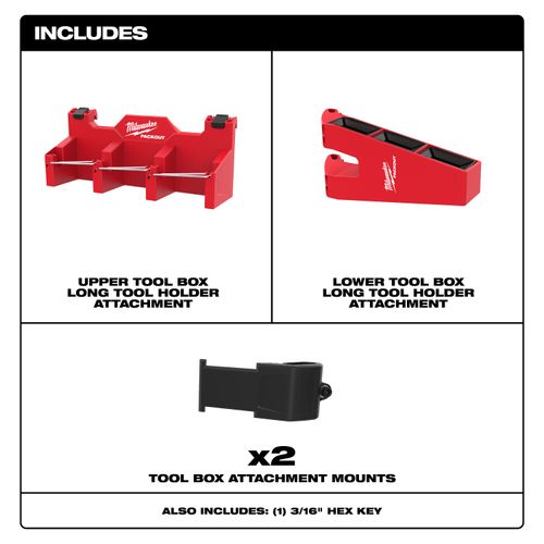 Main product image of PACKOUT Tool Box Long Tool Holder Attachment