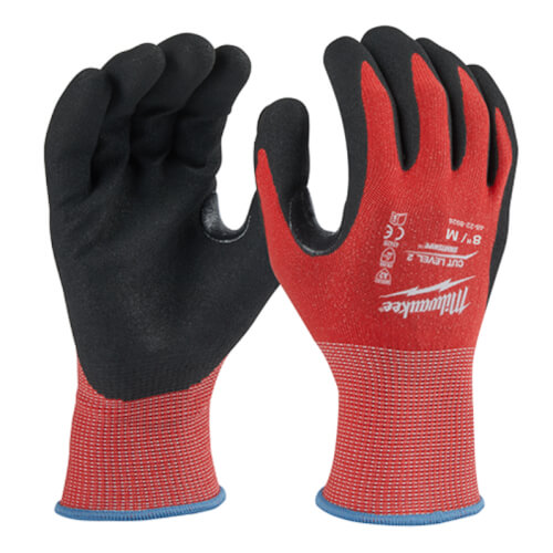 48-22-8926 - Milwaukee 48-22-8926 - Cut Level 2 Nitrile Dipped Gloves (M)