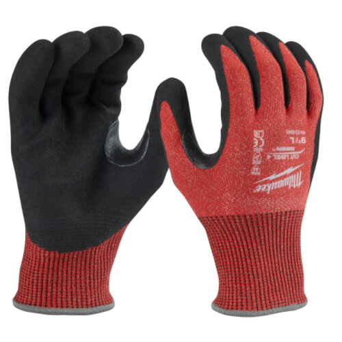 Main product image of Cut Level 4 Nitrile Dipped Gloves (L)