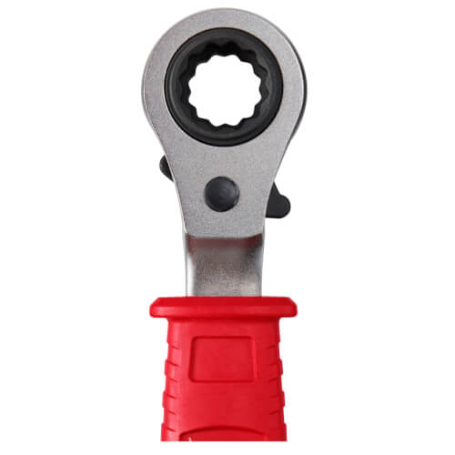 Main product image of 4-in-1 Lineman’s Insulated Ratcheting Box Wrench