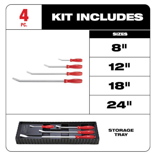 Main product image of 4 Piece Pry Bar Set