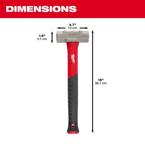 Main product image of 2.5lb Fiberglass Engineer Hammer