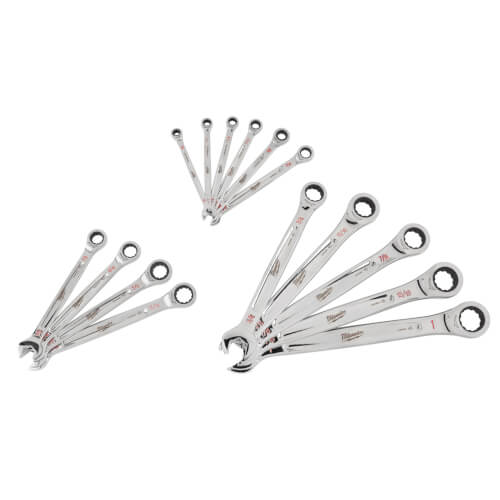 Main product image of 15 Piece Ratcheting Combination Wrench Set - SAE