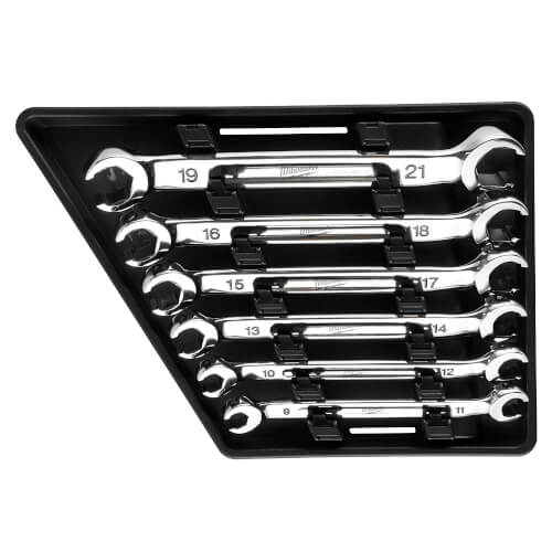 Main product image of 6 Piece Double End Flare Nut Wrench Set - Metric