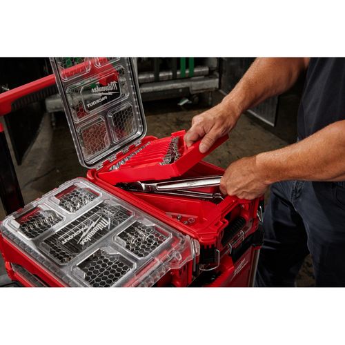 Main product image of 15-Piece SAE Combination Wrench Set w/ PACKOUT Compact Organizer