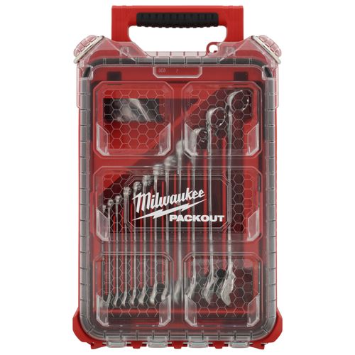 Main product image of 15-Piece SAE Combination Wrench Set w/ PACKOUT Compact Organizer