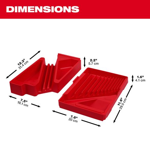 Main product image of Wrench Trays for Milwaukee 15-Piece SAE Combination Wrench Set