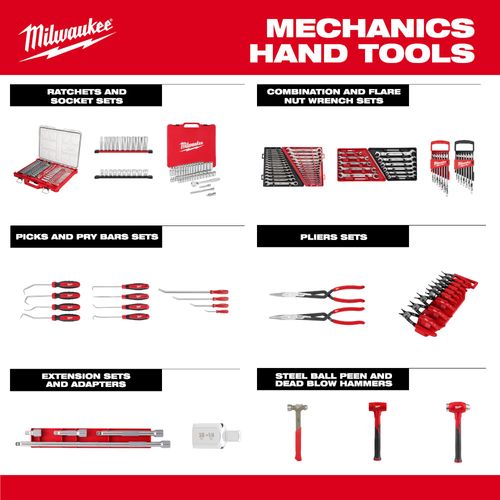 Main product image of Wrench Trays for Milwaukee 15-Piece SAE Combination Wrench Set