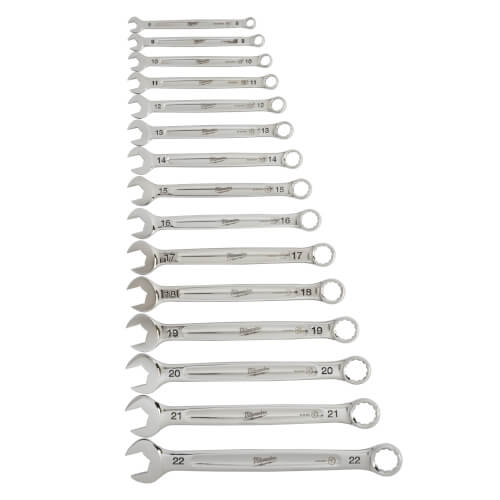 Main product image of 15 Piece Combination Wrench Set - Metric