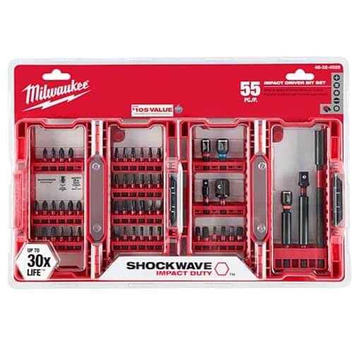 Main product image of 55 Piece Shockwave Impact Duty Driver Bit Set