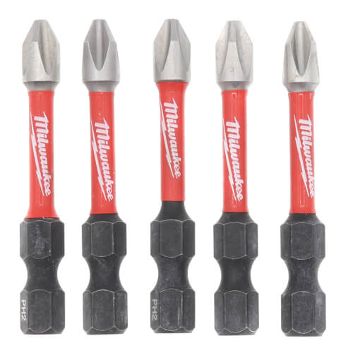 Main product image of 2" PH2 Shockwave Power Bit (5 Pack)