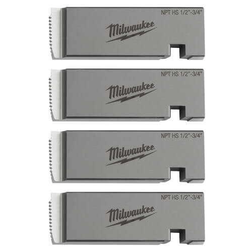 Main product image of 1/2" - 3/4" HIGH SPEED NPT Universal Pipe Threading Dies