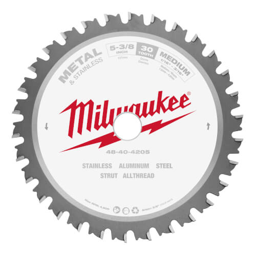 Main product image of 5-3/8" Metal Cutting Circular Saw Blade w/ 30 ATB Teeth, 5/8" Arbor