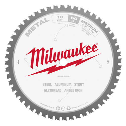 Main product image of 10" Metal Cutting Circular Saw Blade w/ 50 ATB Teeth, 5/8" Arbor