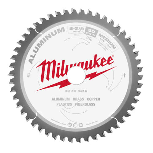 Main product image of 5-7/8" Aluminum Cutting Circular Saw Blade w/ 50 ATB Teeth, 20mm Arbor