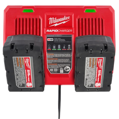 Main product image of M18 Dual Bay Simultaneous Rapid Charger