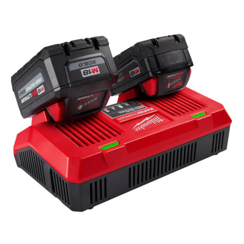 Main product image of M18 Dual Bay Simultaneous Rapid Charger