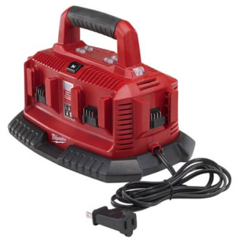 Main product image of M18 18-Volt Lithium-Ion 6-Port Sequential Battery Charger