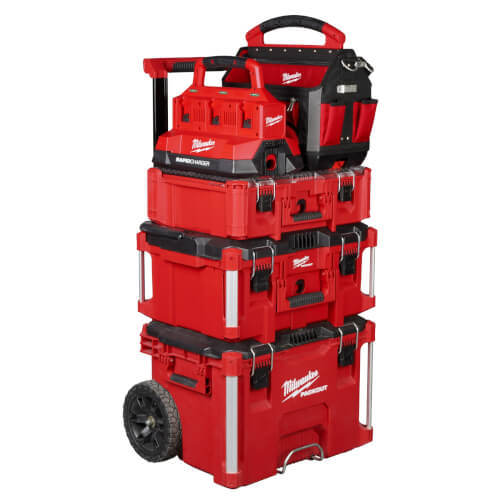 Main product image of M18 PACKOUT 6-Bay Rapid Charger