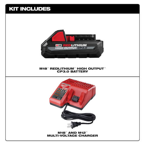 Main product image of M18 REDLITHIUM High Output CP3.0 Starter Kit