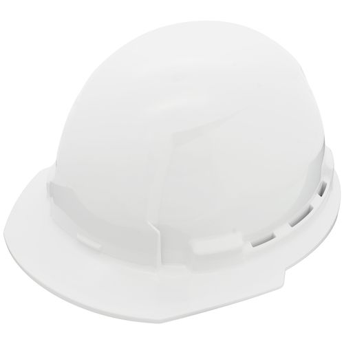 Main product image of Front Brim Hard Hat with 4PT Ratcheting Suspension Type 1 Class E (White)