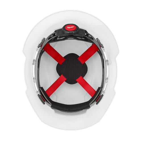 Main product image of Full Brim Vented Hard Hat with 4PT Ratcheting Suspension Type 1 Class C (White)