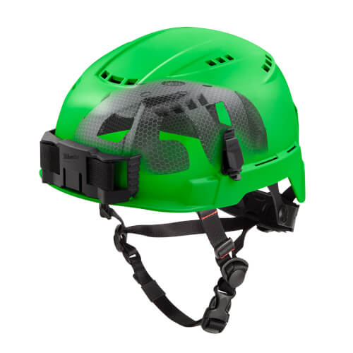 Main product image of BOLT Vented Safety Helmet with IMPACT ARMOR Liner (USA) Type 2 Class C (Green)