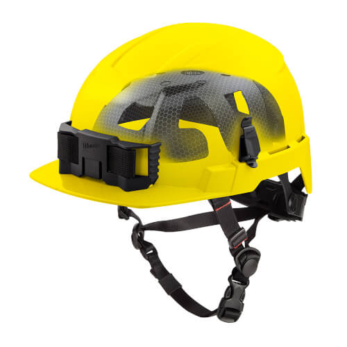 Main product image of BOLT Front Brim Safety Helmet with IMPACT ARMOR Liner (USA) Type 2 Class E (Yellow)