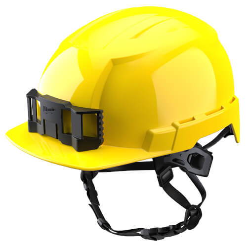 Main product image of BOLT Front Brim Safety Helmet with IMPACT ARMOR Liner (USA) Type 2 Class E (Yellow)