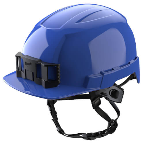 Main product image of BOLT Front Brim Safety Helmet with IMPACT ARMOR Liner (USA) Type 2 Class E (Blue)