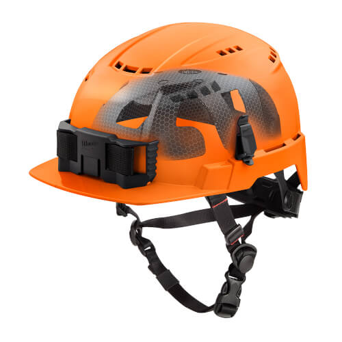 Main product image of BOLT Front Brim Vented Safety Helmet with IMPACT ARMOR Liner (USA) Type 2 Class C (Orange)