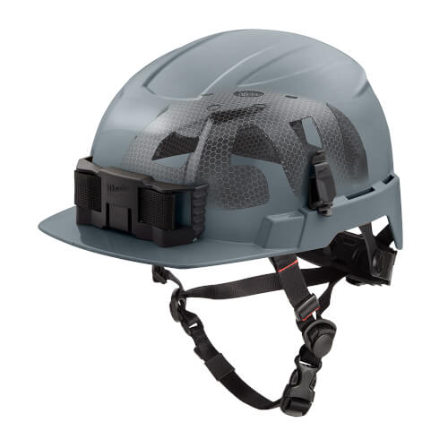 Main product image of BOLT Front Brim Safety Helmet with IMPACT ARMOR Liner (USA) Type 2 Class E (Gray)