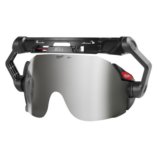 Main product image of BOLT Eye Visor - Mirrored Dual Coat Lens (Compatible with Milwaukee BOLT Safety Helmets & BOLT Hard Hats)