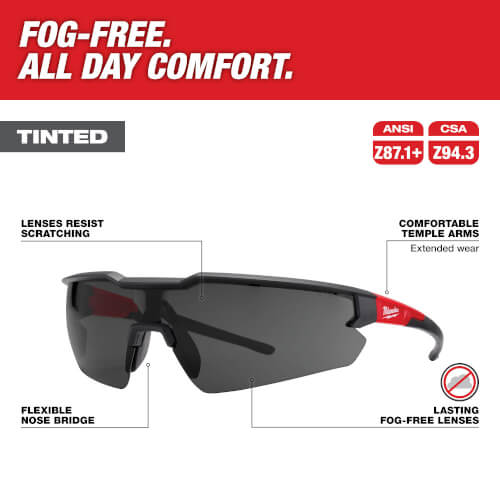 Main product image of Safety Glasses - Tinted Fog-Free Lenses (Polybag)