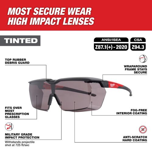 Main product image of Over The Glasses - Tinted Dual Coat Lenses